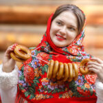 Корпоратив на Масленицу в усадьбе Заречаны на природе